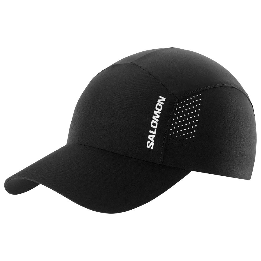 サロモン 帽子 メンズ レディース CROSS CAP SALOMON LC2022000 LC2022100 LC2022300 LC2128300 ブラック 黒 カーキ キャップ 緑｜z-sports｜02