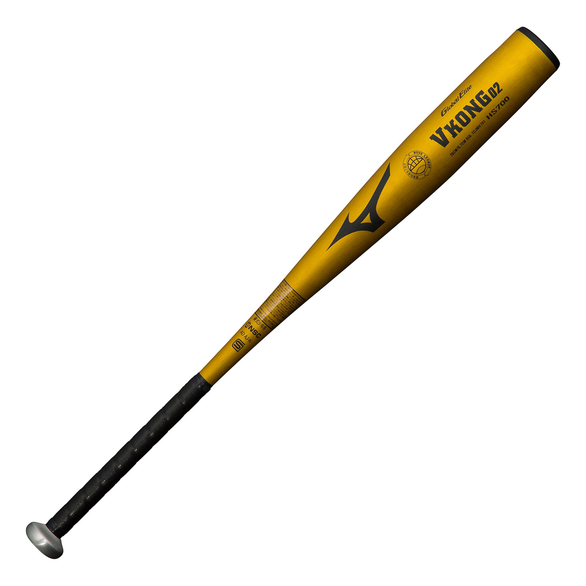 VKONG 02 HS700 76cm 6.7cm 硬式少年用 Mizuno - バット