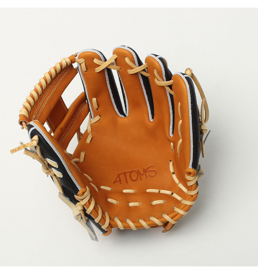 ◆人気 日本製 良品◆ アトムズ 一般 大人用 硬式 左 野球 グローブ グラブ 野球 アトムズ 硬式グローブ グラブ 硬式用 高校野球対応 投手用