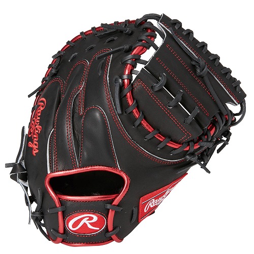 ローリングス グローブ 大人 一般 軟式 HOH METALLIC キャッチャー用 Rawlings GR3FHM2AC ブラック 黒 レッド 赤  ネイビー 紺