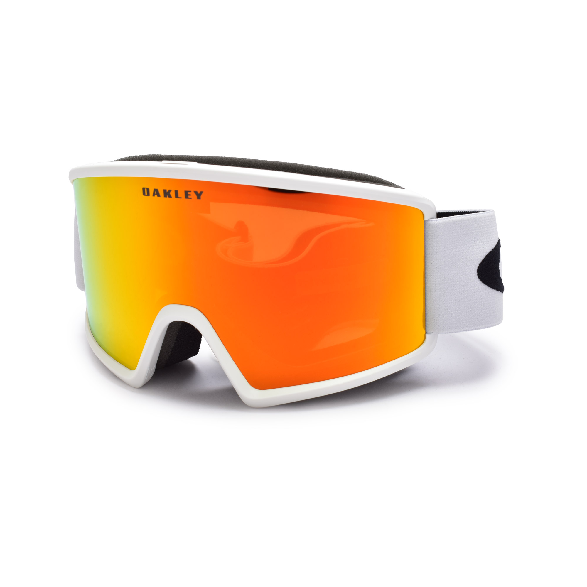 送料無料 オークリー ゴーグル メンズ レディース ターゲット ライン L スノー ゴーグル OAKLEY 7120 ブラック 黒 ホワイト 白  スノボ 青