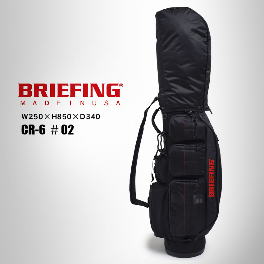 ブリーフィング ゴルフバッグ レディース CR-6 ＃02 BRIEFING BRG223D33 ブ...