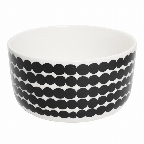 マリメッコ 食器 ボウル 500ml MARIMEKKO 63300 63433 68424 72591 73069 ブラック 黒 レッド 赤 器 お皿 陶器 シンプル 北欧 白｜z-sports｜02