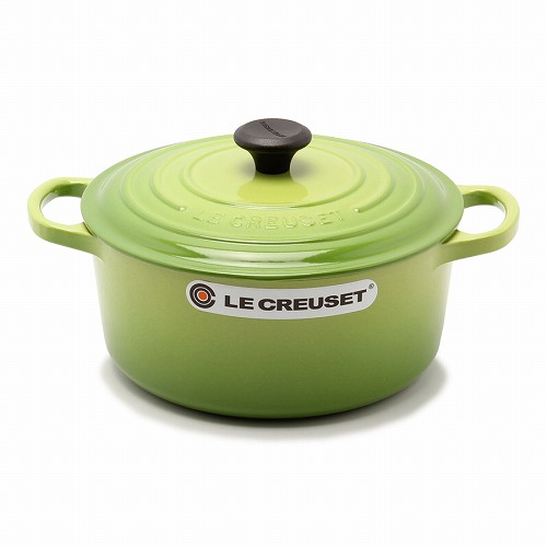 ル・クルーゼ 鍋 ココット・ロンド 22cm LE CREUSET LS2501-22 黒 白