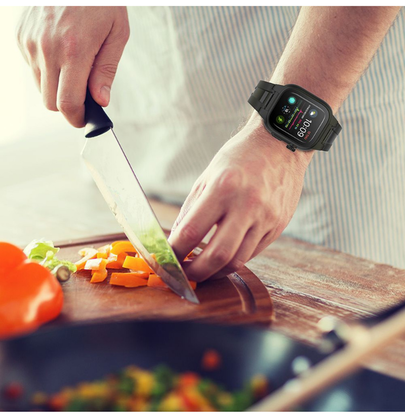 AppleWatch バンド se 42バンド IP68 防水 applewatch 保護カバー series10 9 8 7 6 5 ダイビング AppleWatch バンド 41mm 44mm 保護ケース AppleWatch カバー |  | 08