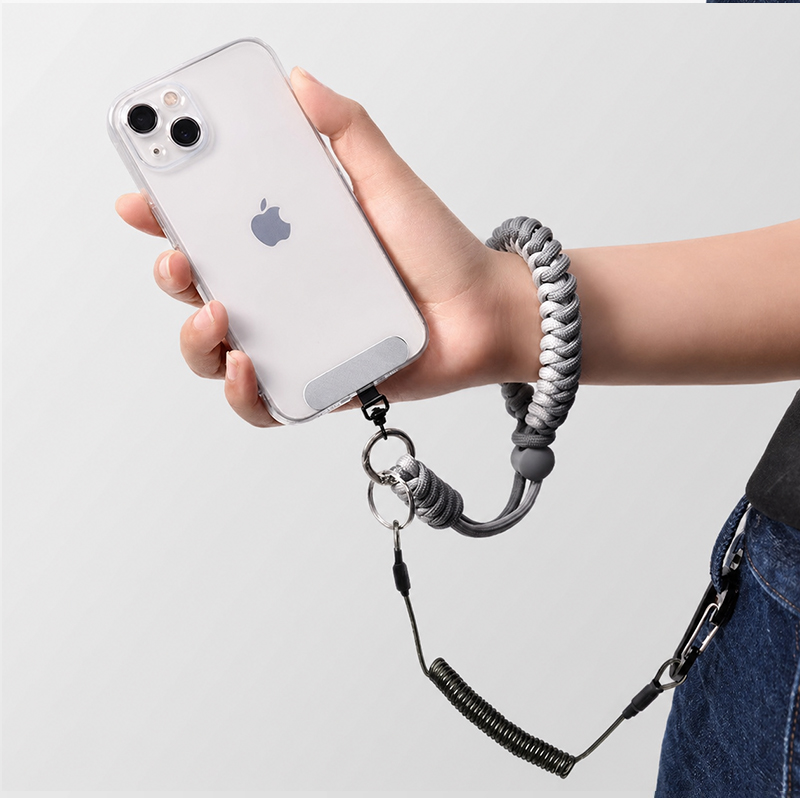 スマホ ストラップ 落下防止 ハンド 手首 スマホ用 ステンレス製