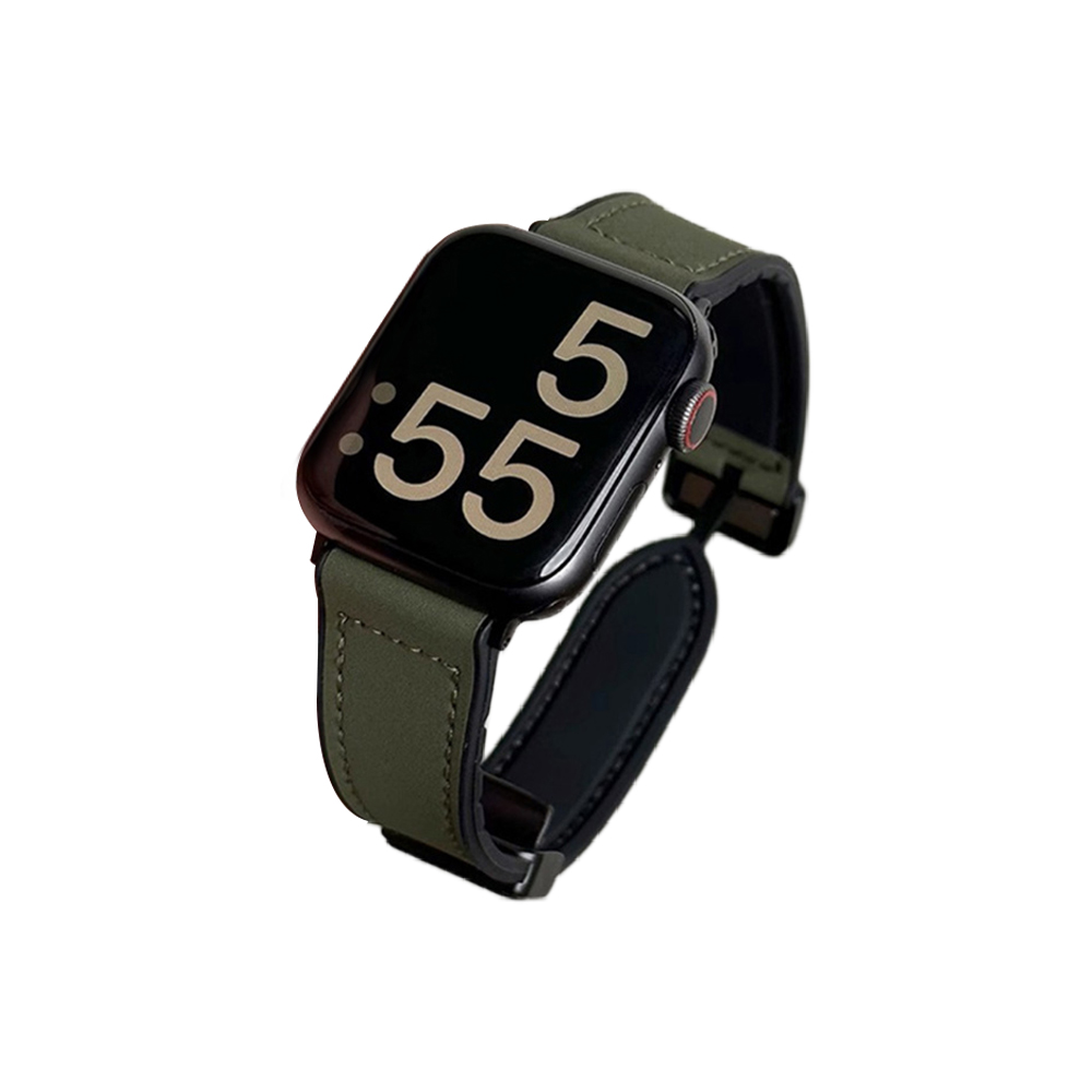 アップルウォッチ バンド Apple watch Ultra 3 ベルト SE 本革調 42mm