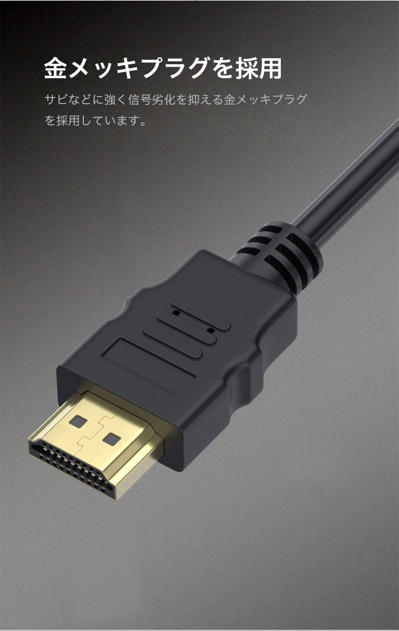 HDMIケーブル 1.5m 3m 5m 4K対...の詳細画像5