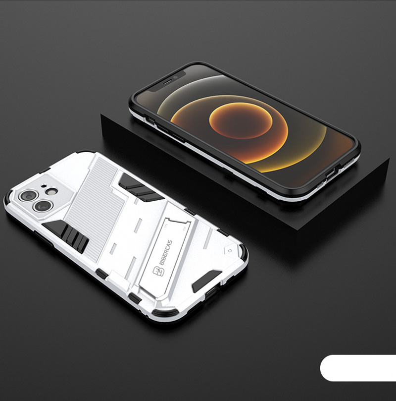 iPhone12 Pro Max ケース おしゃれ iPhone 12 Pro ケース 耐衝撃 iPhone 12 mini カバー スタンド機能 アイフォン 12 ケース 装甲 デザイン 充電ケーブル付｜zacca-15｜20