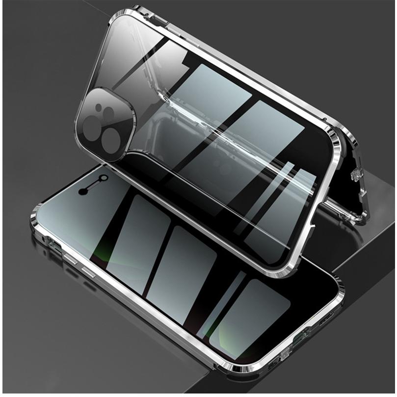 iPhone15 Pro Max ケース 前後ガラス ケース 覗き見防止 iPhone14 Plus 透明カバー 耐衝撃 iPhone13 Pro クリアケース iPhone 12 mini カバー 充電ケーブル付｜zacca-15｜22