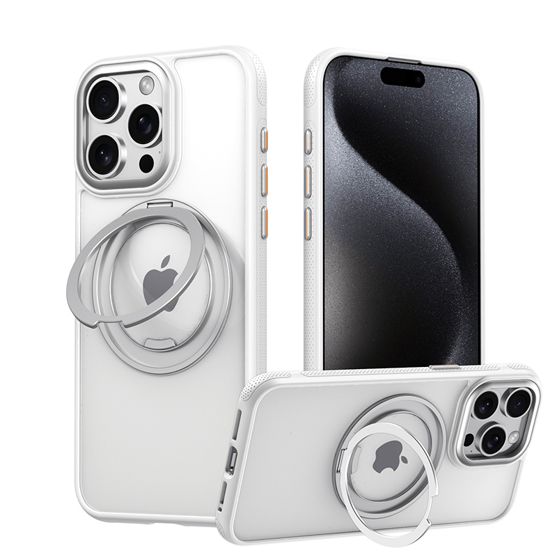 iPhone17 ケース MagSafe リング付き iPhone 17e クリア スタンド