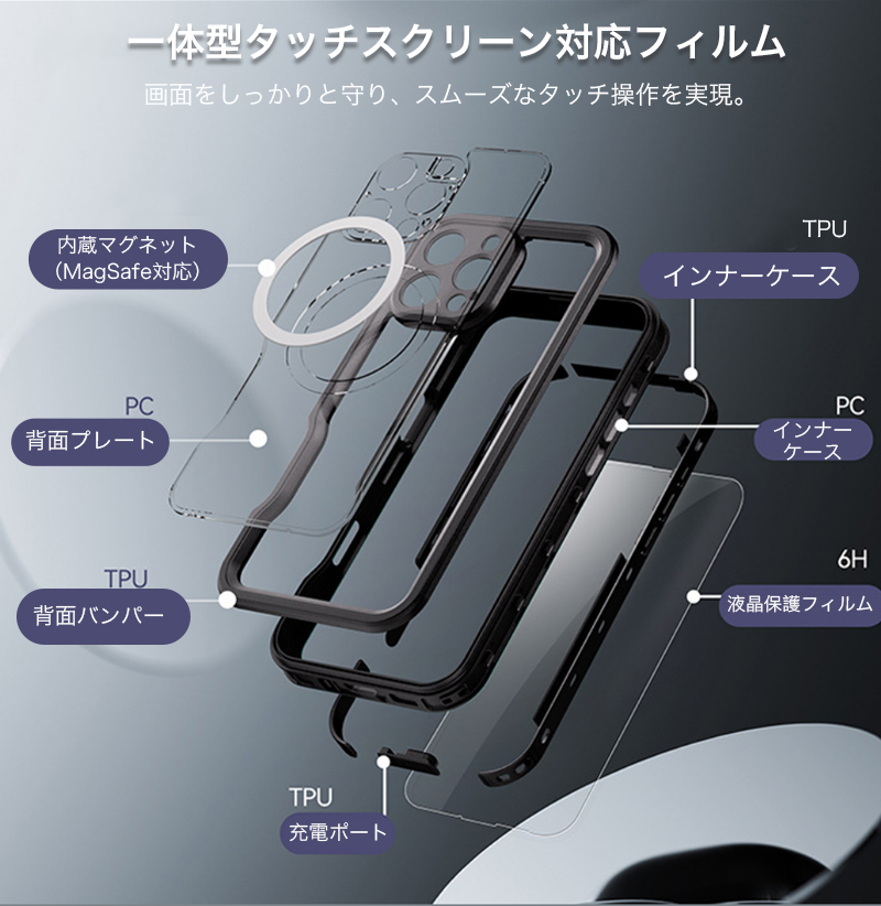 iphone 16 pro ケース magsafe対応 ケース IP68防水 iphone 16e ケース iPhone16 Pro Max ケース 完全防水 iphone16 Plus カバー クリア アイフォン防水カバー |  | 14