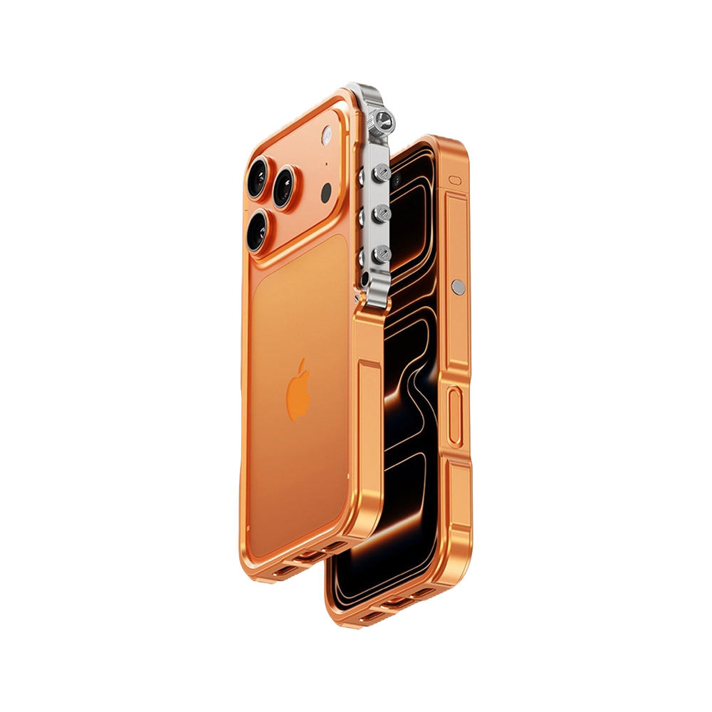 iPhone17 Pro Max ケース 耐衝撃 バンパー アルミ iPhone17Pro カバー