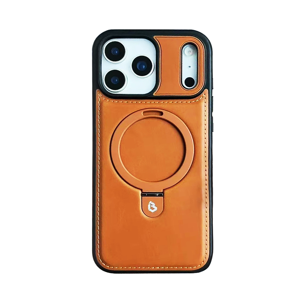 iPhone17 Pro ケース magsafe対応 本革調 iPhone 17 16 Max カバー