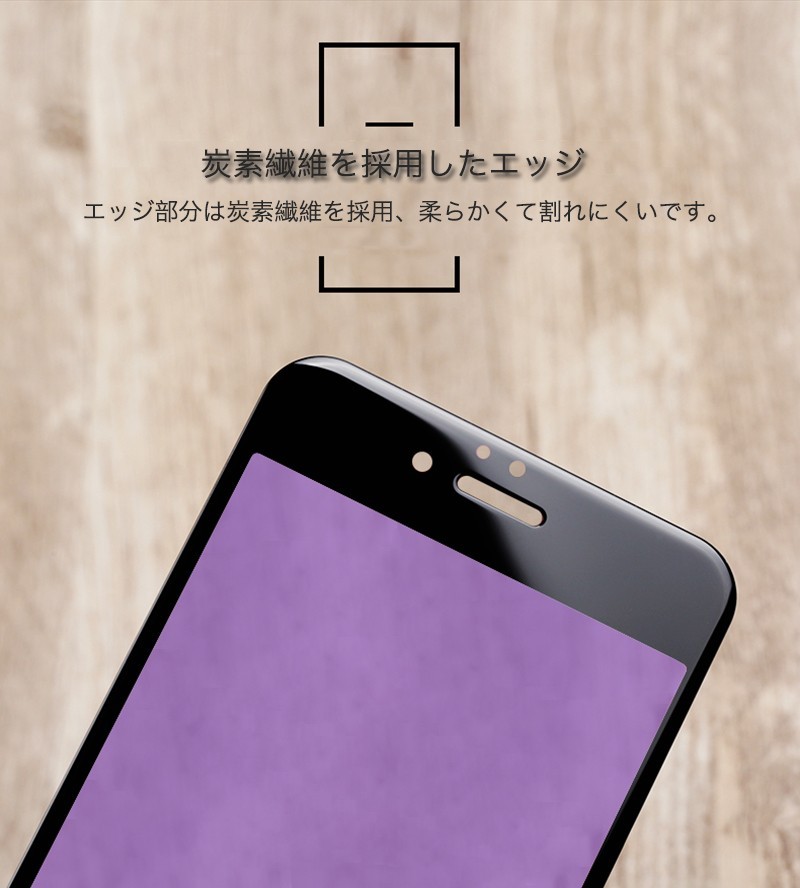 iPhone14 Pro ガラスフィルム ブルーライトカット iPhoneSE 第三世代 ガラスフィルム 全面 iPhone 12 13 mini Pro Max iPhone XR XS 8 7 6s Plus ガラスフィルム｜zacca-15｜07