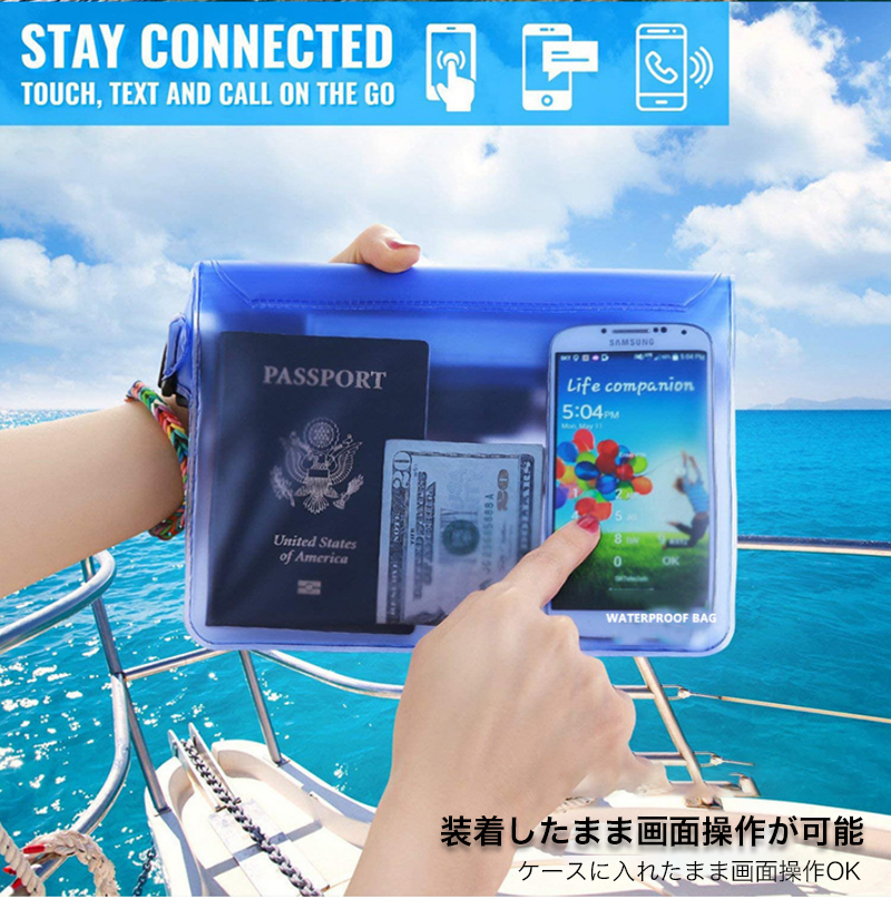 ウェストポーチ 防水 バッグ 腰掛け 肩掛け ...の詳細画像2