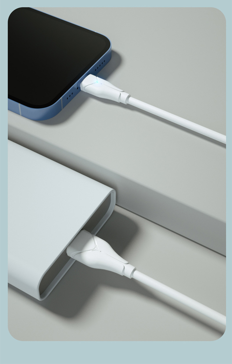 iPhone ケーブル 2m 急速 iPhone14 Pro Max 充電ケーブル 1m データ転送 USB Type-C ケーブル 1.5m 0.3m 急速充電 iPad アイフォンケーブル LEDライト付き｜zacca-15｜23
