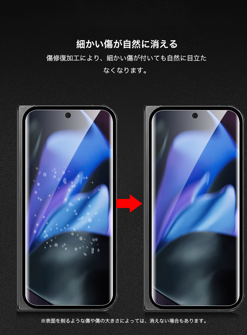 Google Pixel 10 Pro Fold フィルム 全面保護 ヒドロゲルフィルム
