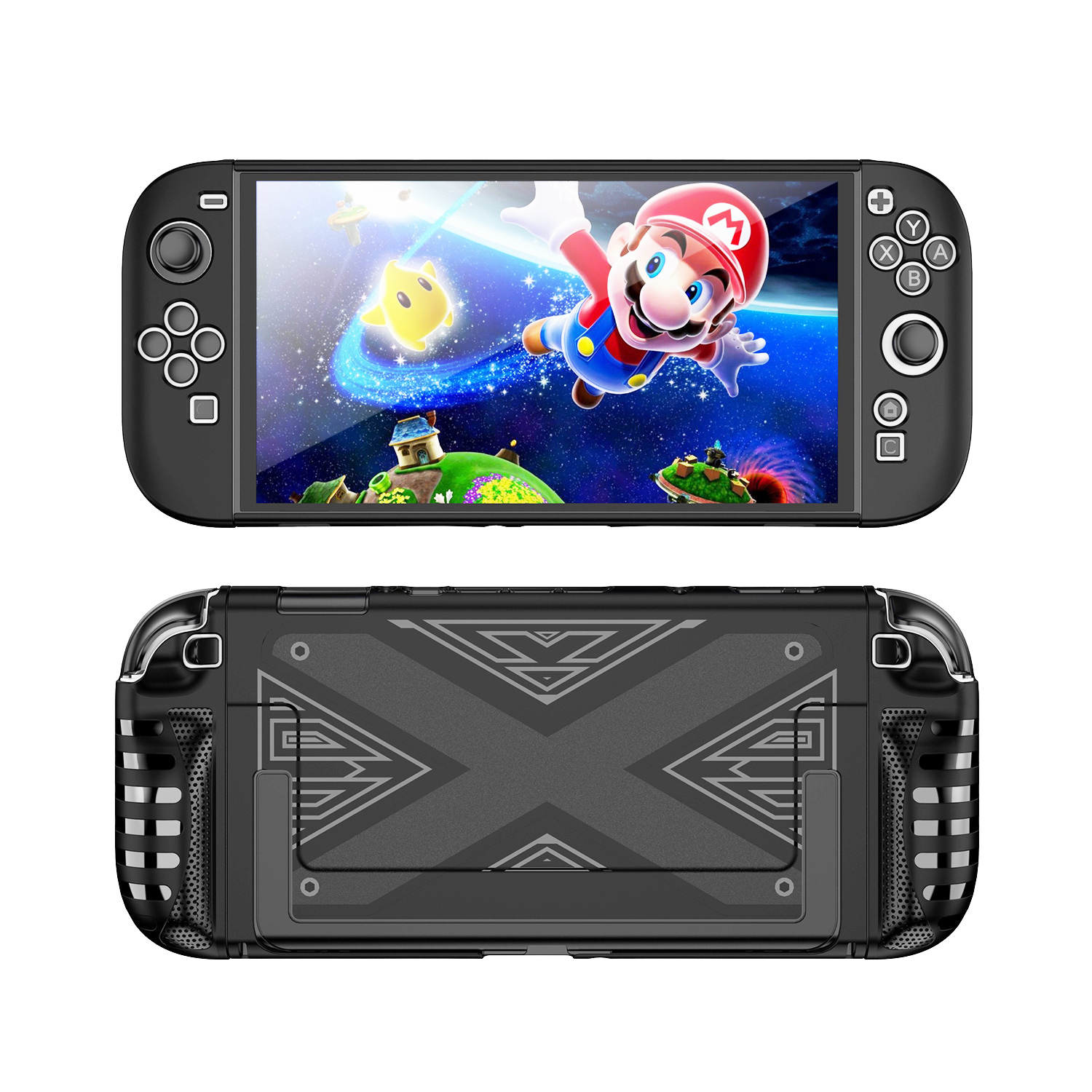 Nintendo Switch2 ケース ニンテンドー スイッチツー カバー スイッチ2 ケース おしゃれJoy-Con2 グリップ 分体 保護ケース 耐衝撃 テーブルモード対応 スタンド |  | 01