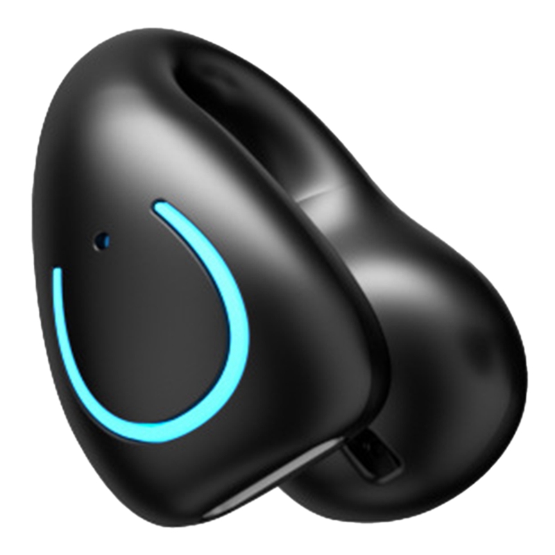 空気伝導イヤホン bluetooth 片耳 ワイヤレス イヤホン 片耳 ワイヤレス イヤフォン iphone 通話 片耳イヤホン bluetooth Android ヘッドセット マイク LED付き |  | 01
