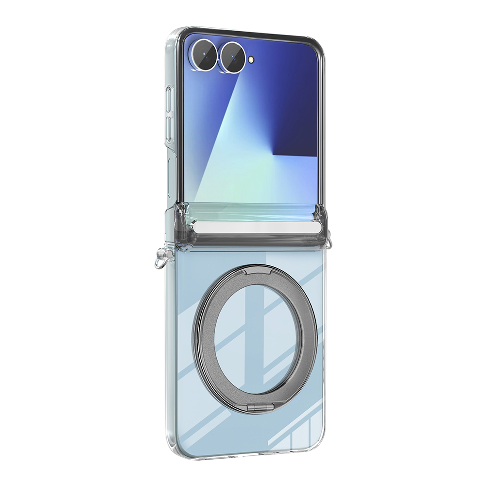 Galaxy Z Flip7 ケース 耐衝撃 SAMSUNG Flip6 おしゃれ クリア カバー