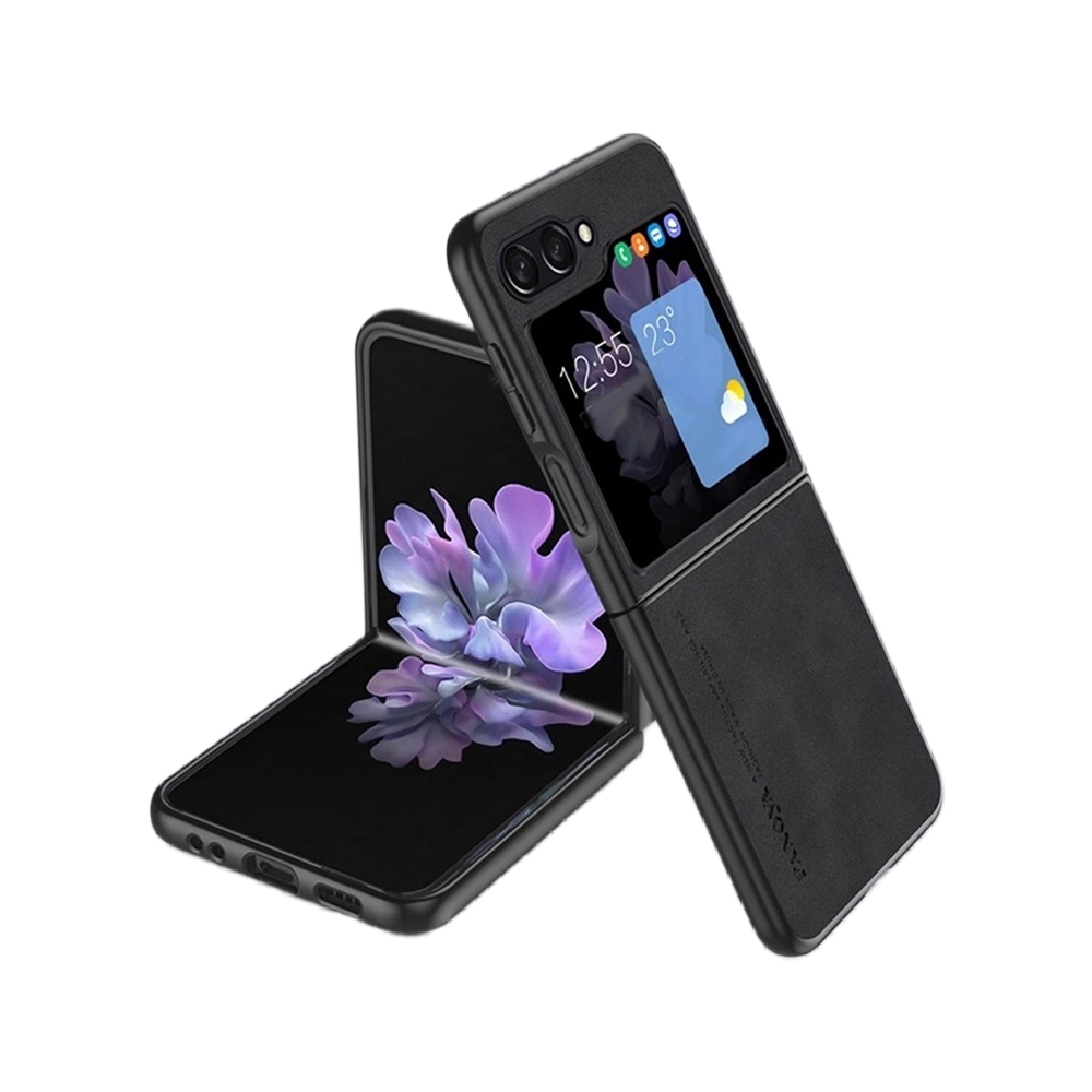 【美品】Galaxy zflip6 オンライン限定クラフテッドブラック サムスン galaxy z flip6（スマホケース、カバー）｜スマホ