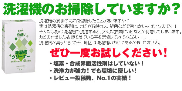 エスケー石鹸 洗濯槽クリーナー