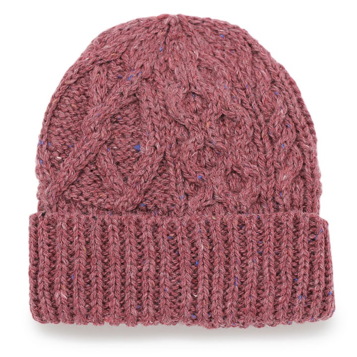 ニット帽 秋冬 春 帽子 メンズ レディース SprayMixケーブルワッチ