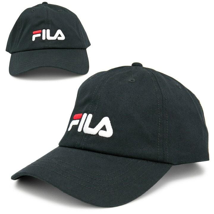 FILA(フィラ)コットン デニム 6Pキャップ CAP 帽子 メンズ レディース 春夏 秋冬｜zaction｜06