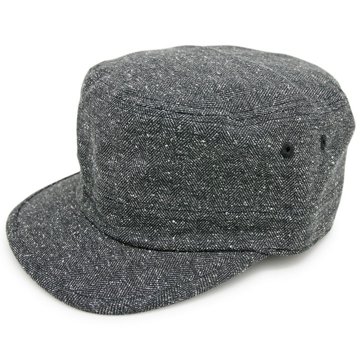 Herringboneワークキャップ メンズ レディース 帽子 秋冬 ヘリンボーン キャップ 日本製生地 |  | 01