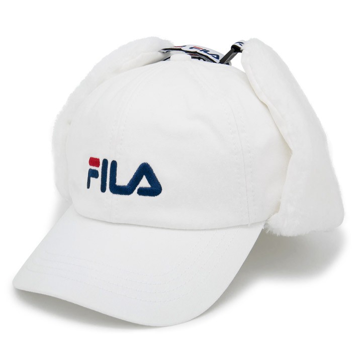 FILA(フィラ)ファー耳付きキャップ 帽子 メンズ レディース 秋冬 ドッグイヤーキャップ |  | 02