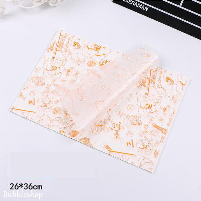 業務用 包装紙S 3400枚(100枚入り×34セット)ドーナツ、コロッケ等 耐油紙 敷き紙 食品用 包装紙 100枚セット やきとり、フランクフルト