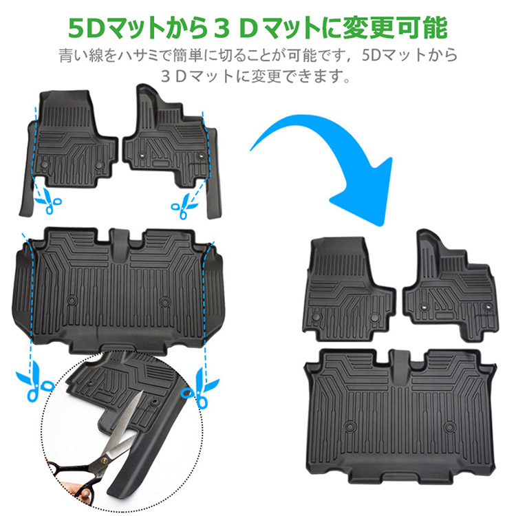 スーパーセール ホンダ 新型 N-BOX JF3 JF4型 3Dフロアマット カスタム