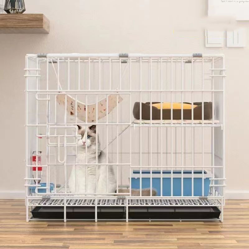 キャットケージ　キャットゲージ　ペットケージ　2段　グレー　防錆 Amazon.co.jp: PETTOM 猫 ケージ キャットケージ 2/3段 猫ゲージ