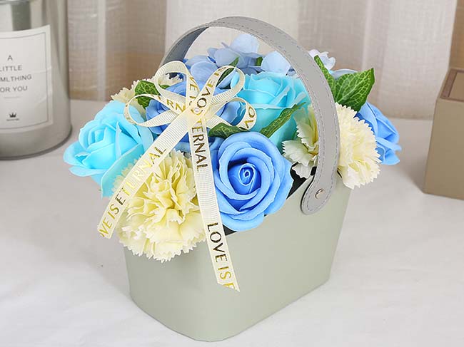 スーパーセール ソープフラワー バスケット 花かご ギフト シャボン