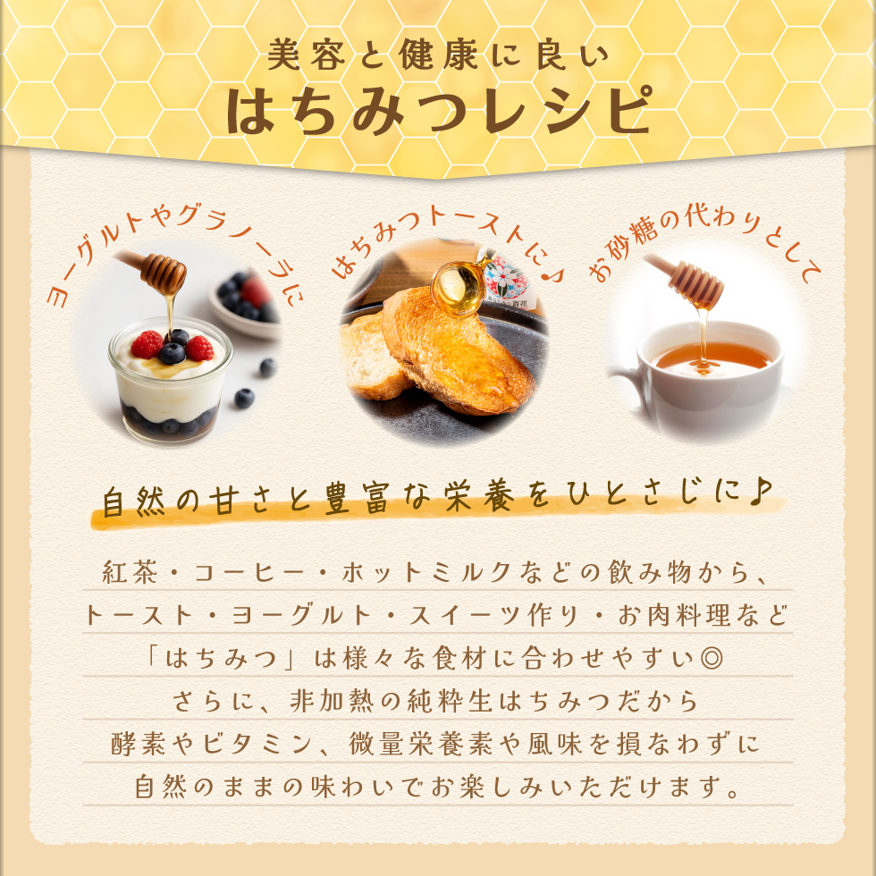 財宝 はちみつ 蜂蜜 国産 非加熱 無添加 屋久島産 純粋はちみつ 120g 2