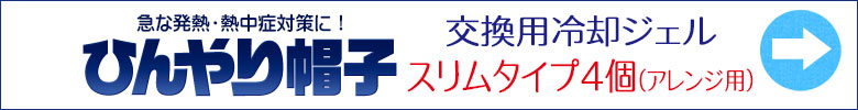 交換用冷却ジェル スリムタイプ4個