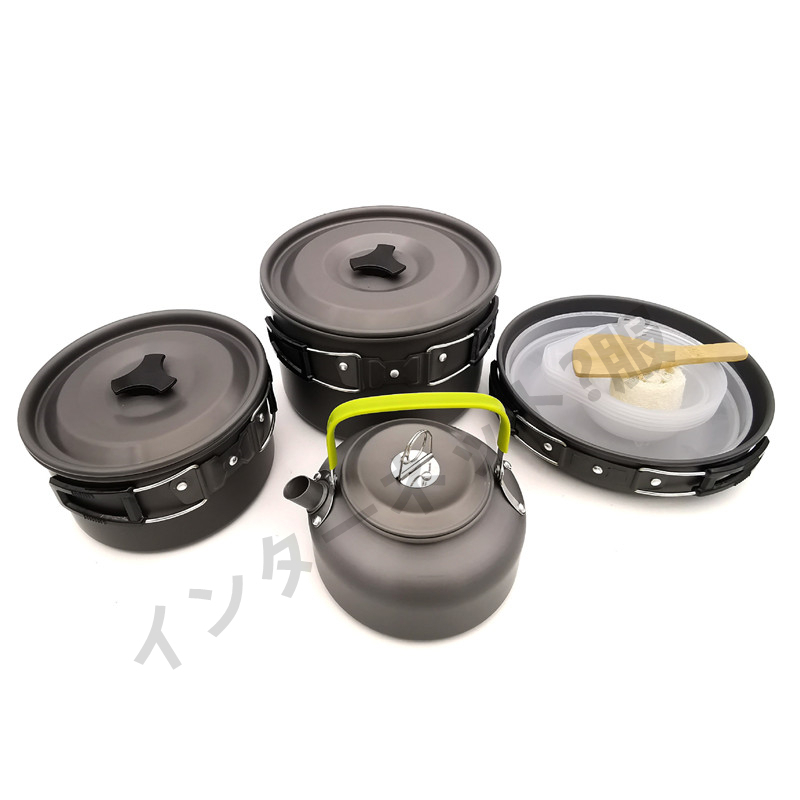 アウトドア調理器具セット 多点セット キャンプ用食器 旅行用品