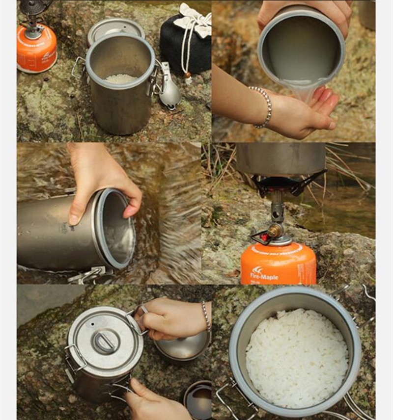 キャンプクッカー アウトドア 食器 飯盒 炊飯 ライスポット