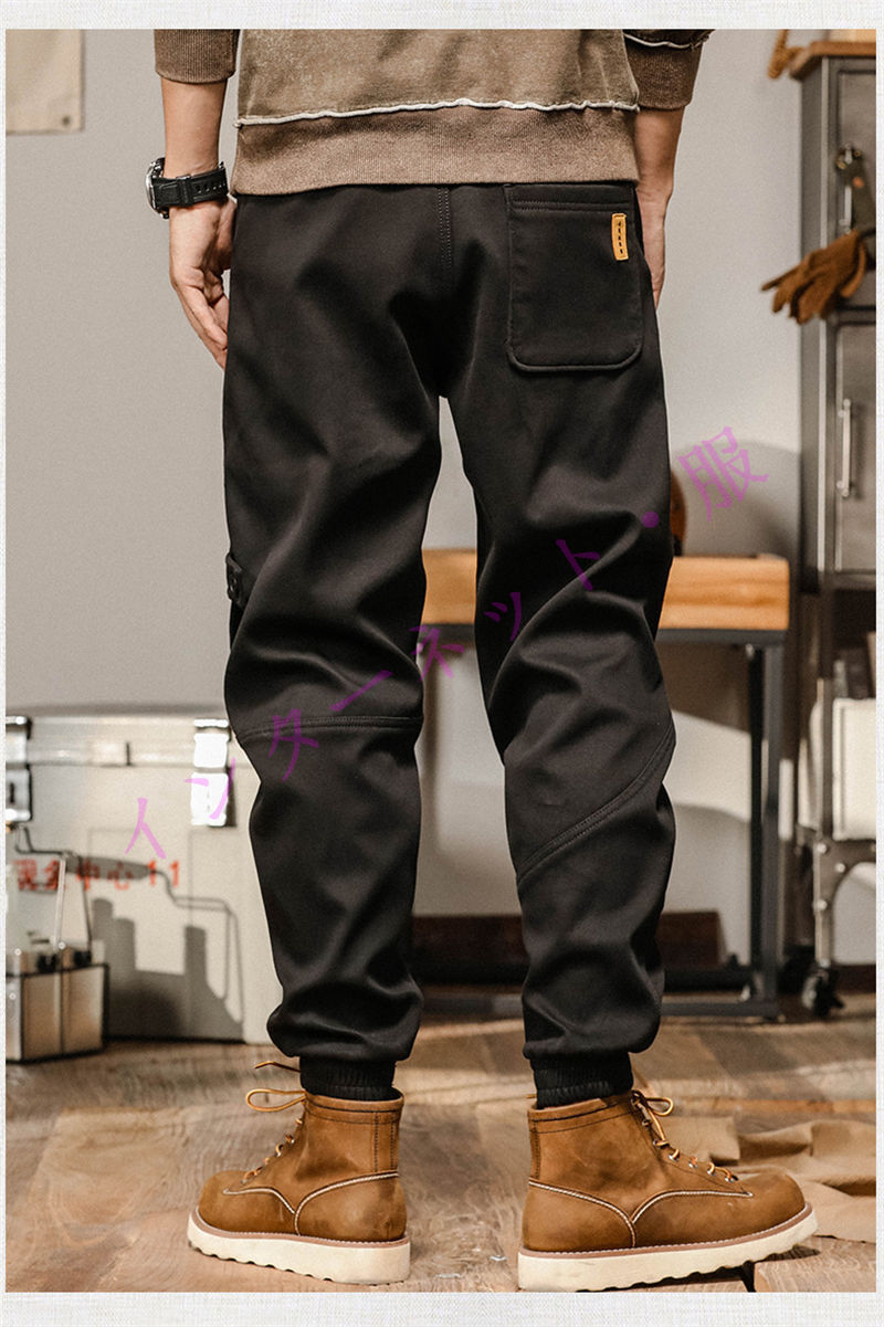 カーゴパンツ メンズ ミリタリー 作業ズボン 多機能 パンツ ロング