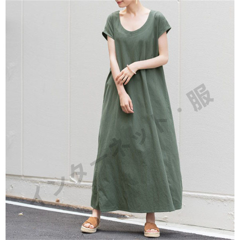 ワンピース レディース ファッション 20代 30代 40代 50代 女性 夏服 春 バイカラー フレアワンピース 半袖 レトロかわいい 春夏 フェミニン ワンピース レディース 40代 夏 きれいめ ゆったり 半袖 フレア