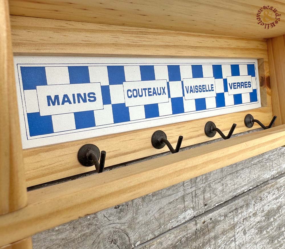 倉敷意匠計画室 タオルハンガー 4連フック シェルフ / インテリア