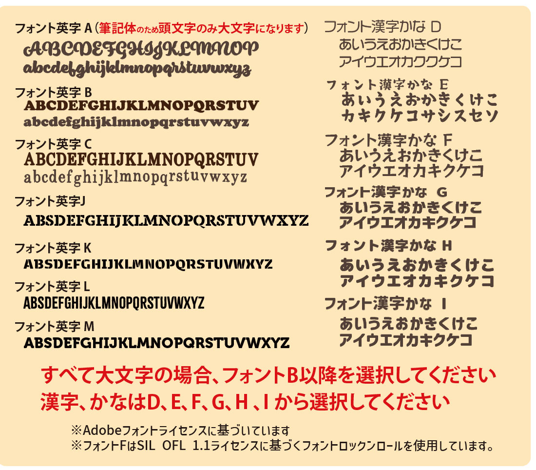フォント