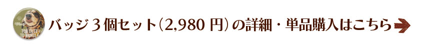 選べるデザイン うちの子バッジ 3個セット（単品購入専用商品）