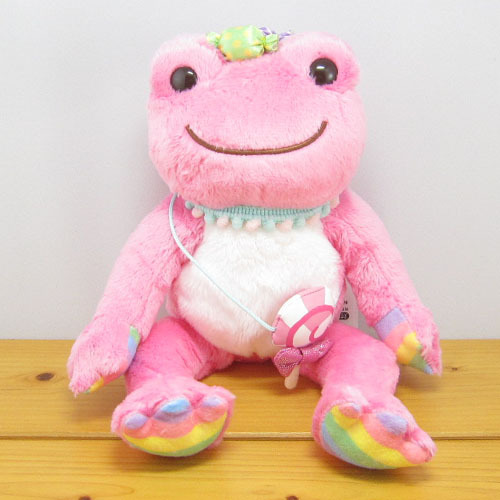 かえるのピクルス にじいろキャンディシリーズ ビーンドール ピンク