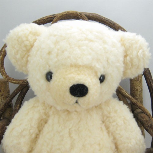 日本製くまのぬいぐるみ モコパルッチ（mocopalcchi） クマのフカフカ