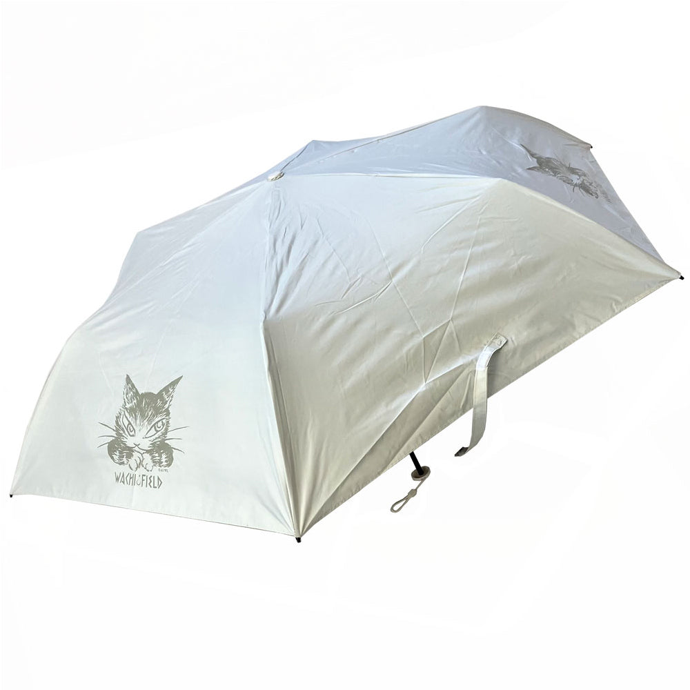 遮光UV折りたたみ傘 腕組み・IV レディース傘 軽量 コンパクト 折り畳み傘 わちふぃーるど 猫のダヤン おまけ付き｜zakka-forest