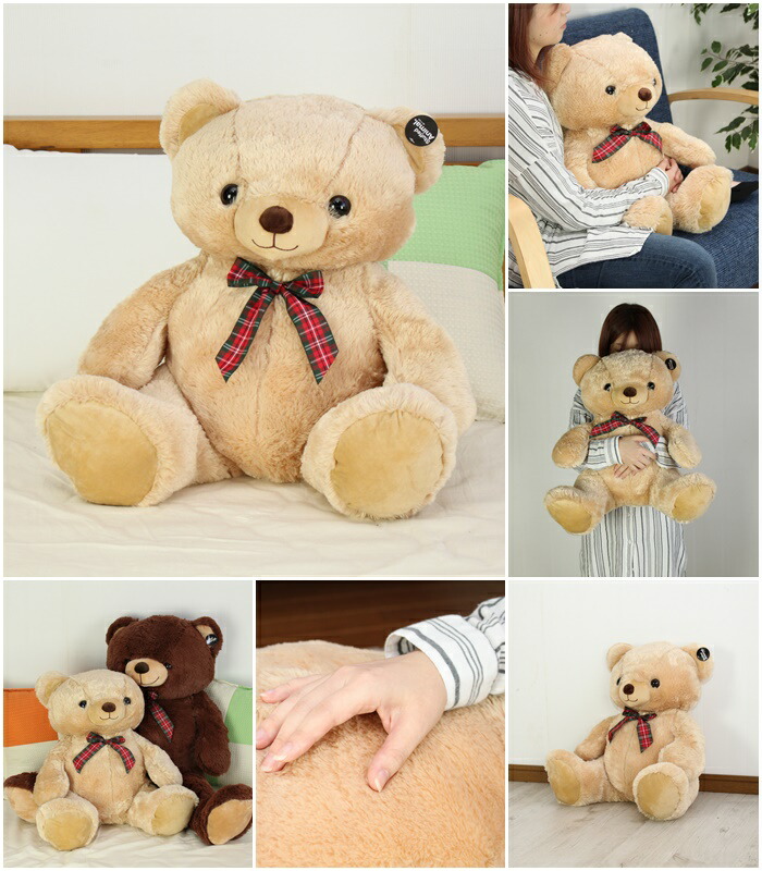 大きめベージュクマのぬいぐるみ 大きめベージュクマのぬいぐるみ - メルカリ