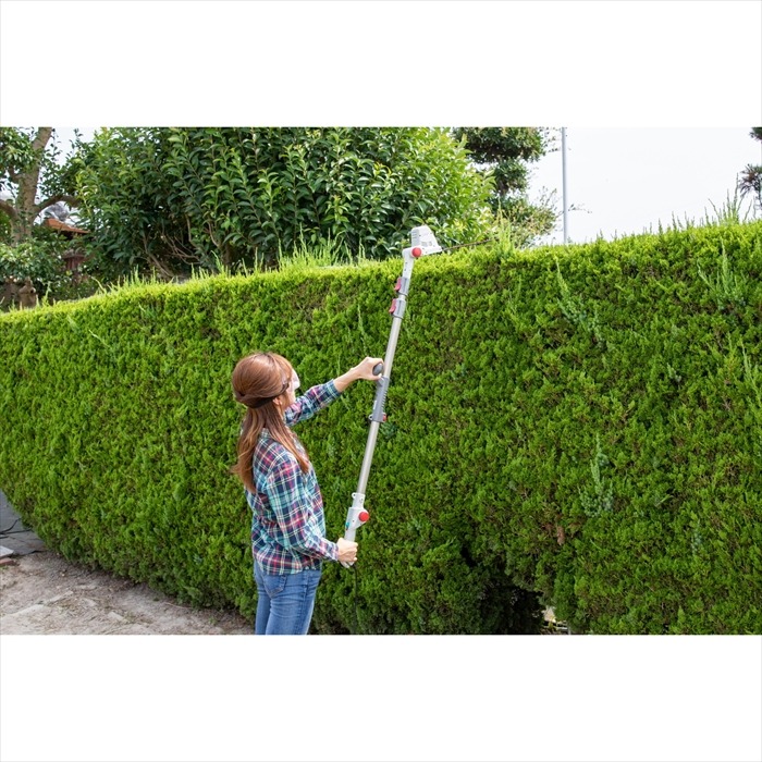 電動 植木バリカン コンセント式 高枝切り バリカン 1.67〜3m 3段式