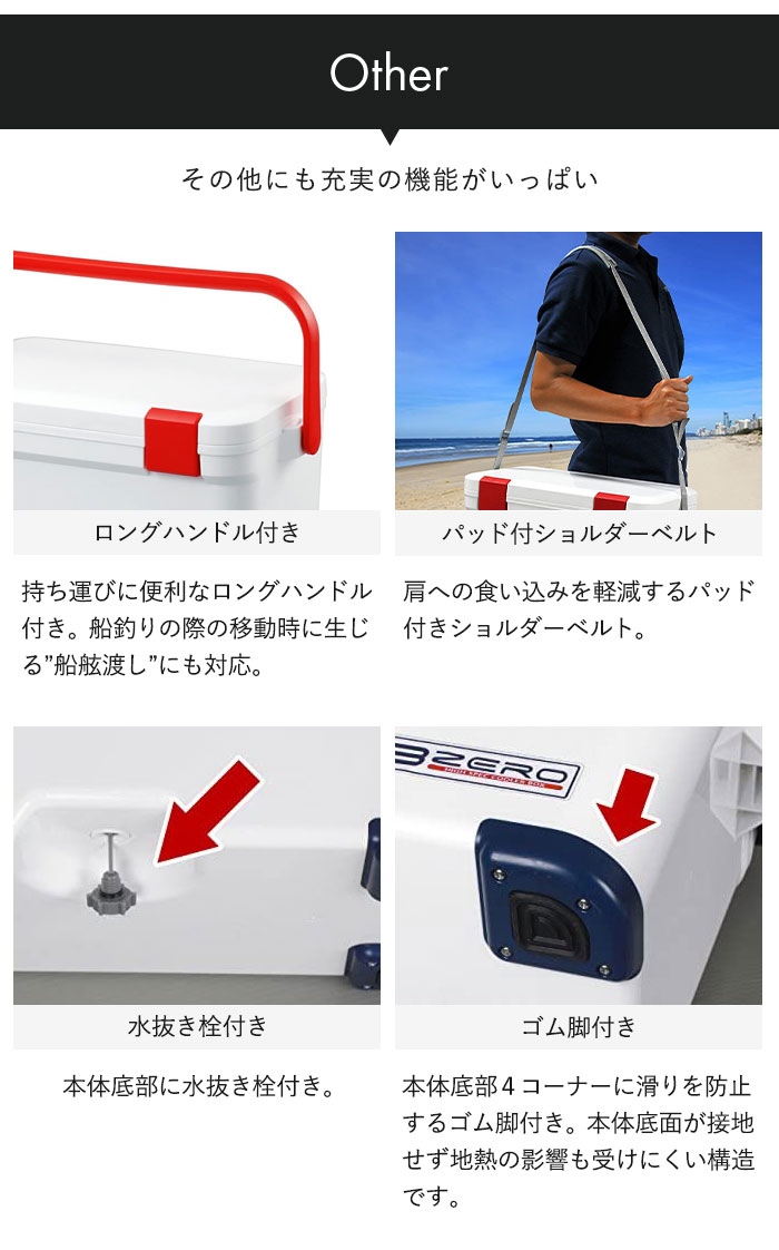 クーラーボックス 20L クーラー ボックス 保冷 ハンドル付き 氷 保冷剤